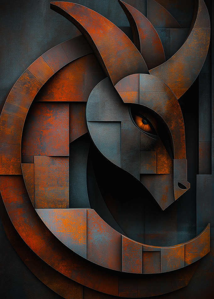 Dragon of Rusted Steel
