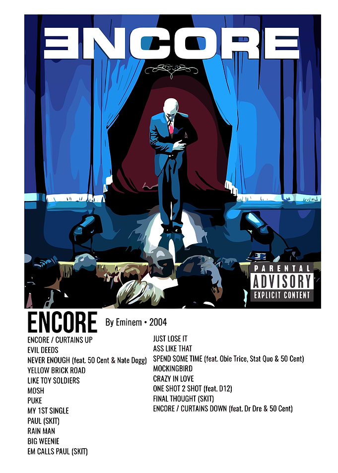 Eminem Encore Album Cover