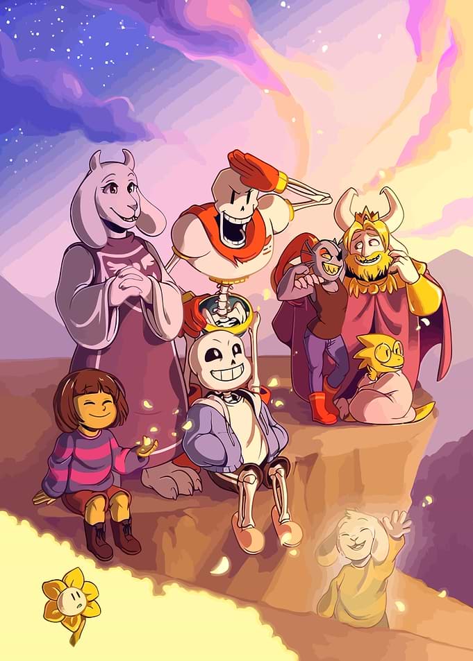 Undertale Characters Reunion