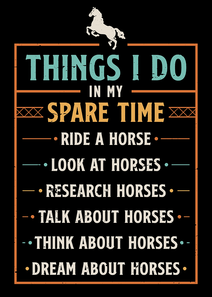 Horse Riding Equestrian Horse Lover