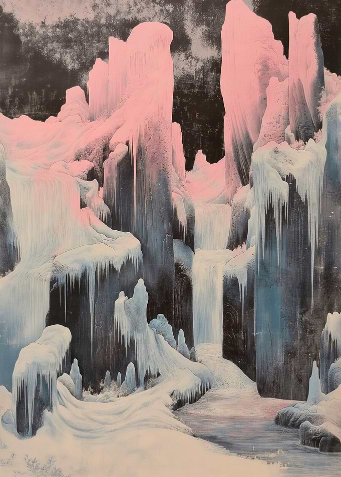 Abstract Ice Formations