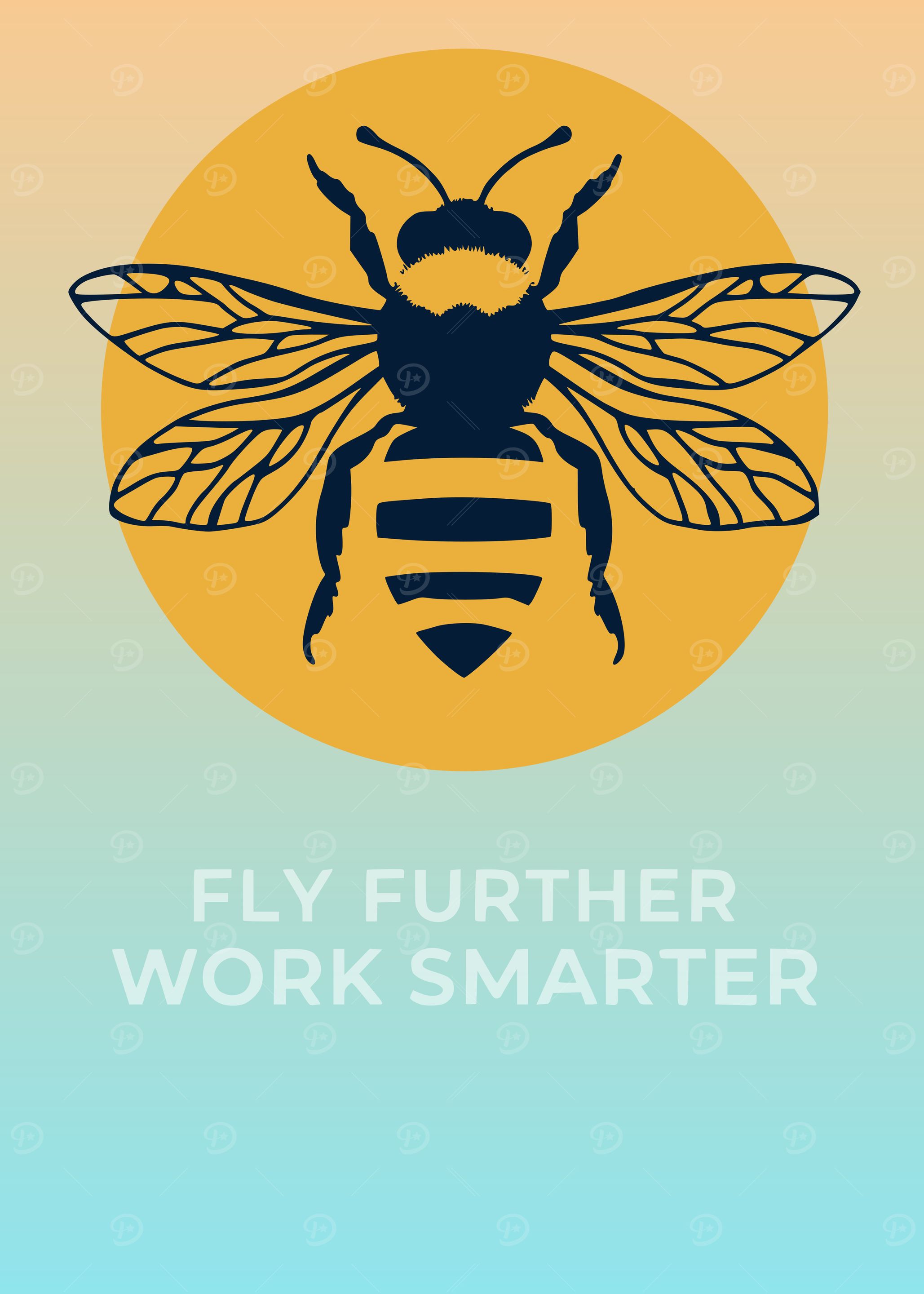 Bee Motivational Poster