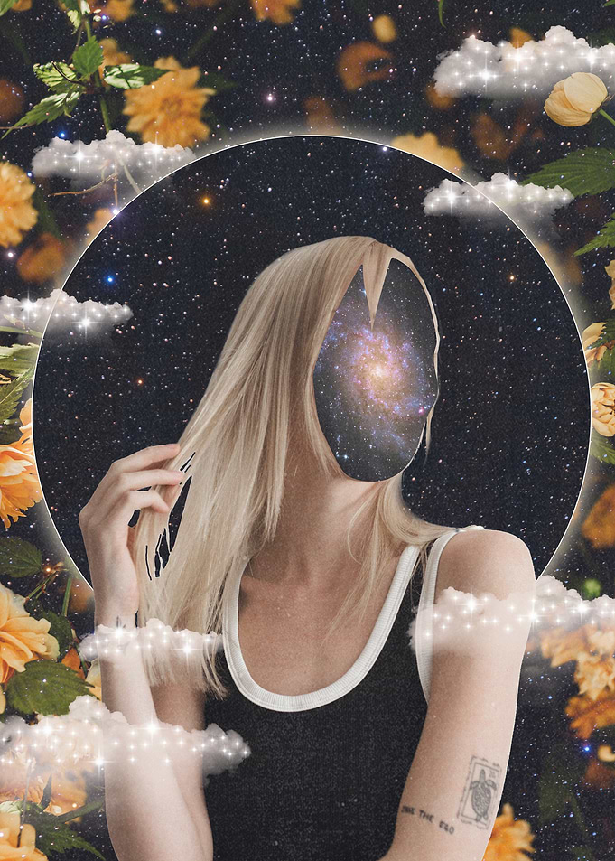 Dreamy Cosmic Woman