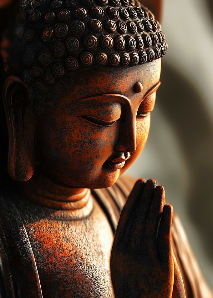Buddha Statue Close-Up
