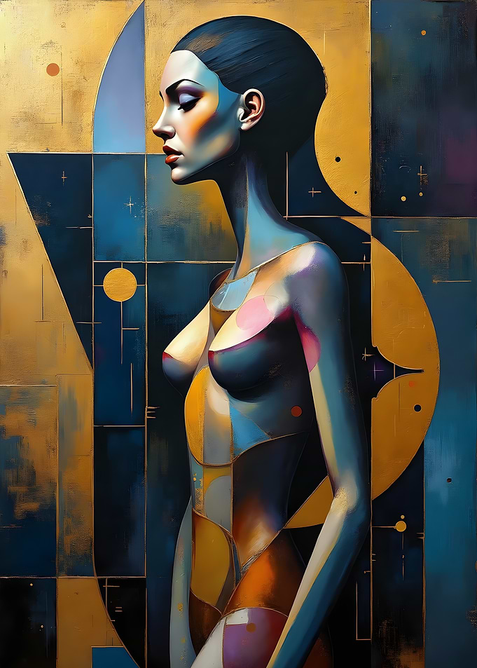 Abstract Female Figure