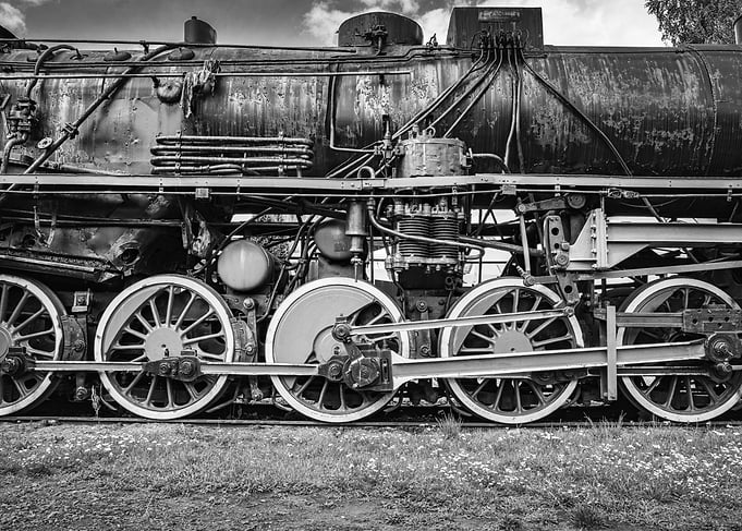 Vintage Steam Locomotive