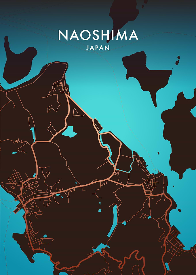 Naoshima Island Map