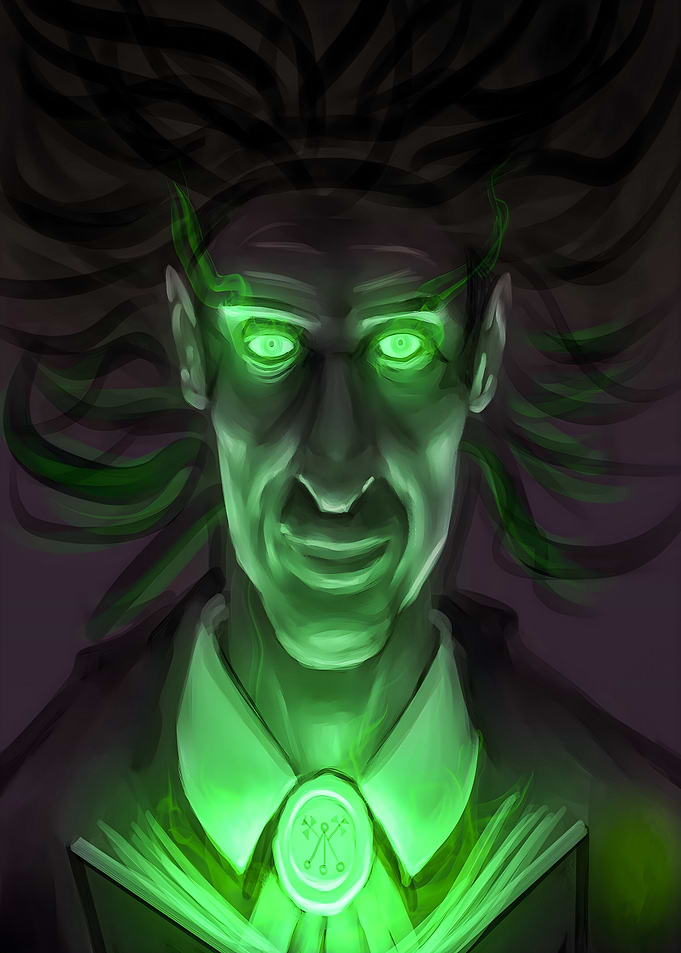 Green-Eyed Man
