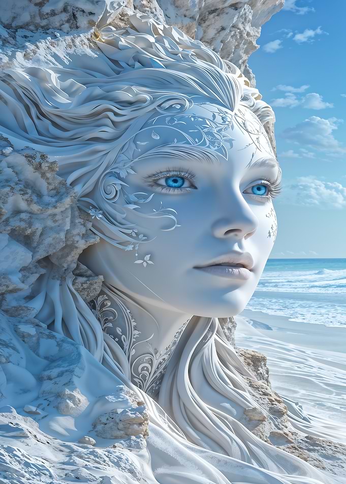 White Stone Woman