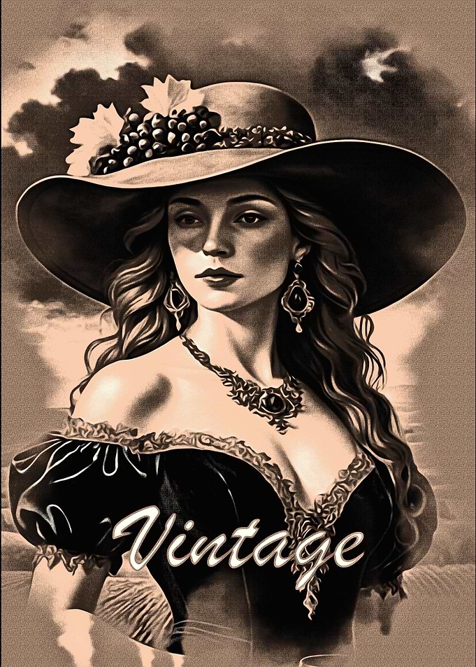 Vintage Woman Portrait