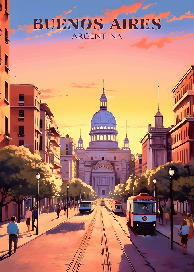 Buenos Aires Cityscape