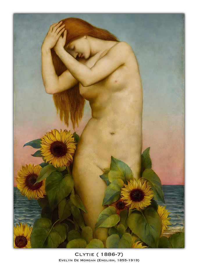 Clytie by Evelyn de Morgan