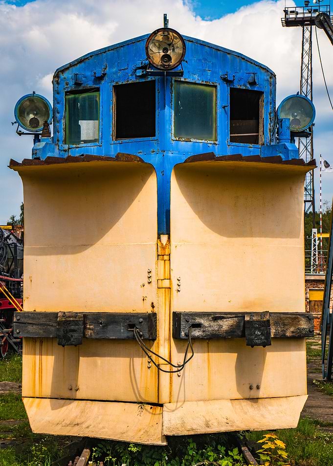 Vintage Snowplow Train