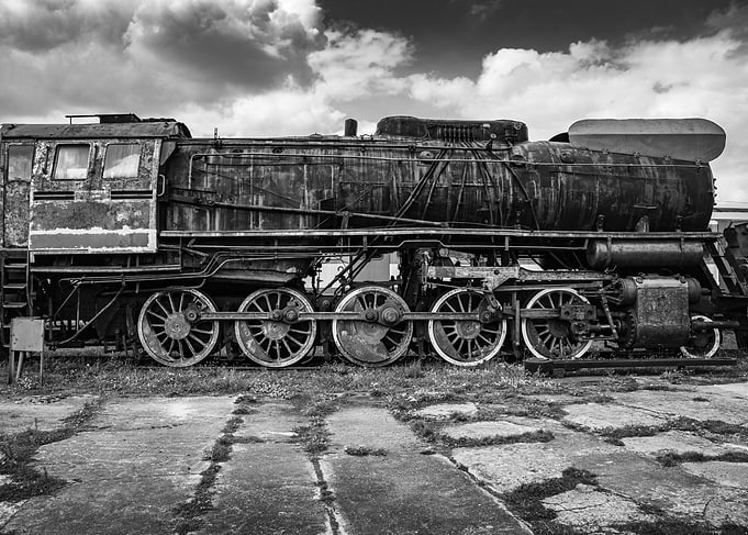 Vintage Steam Locomotive