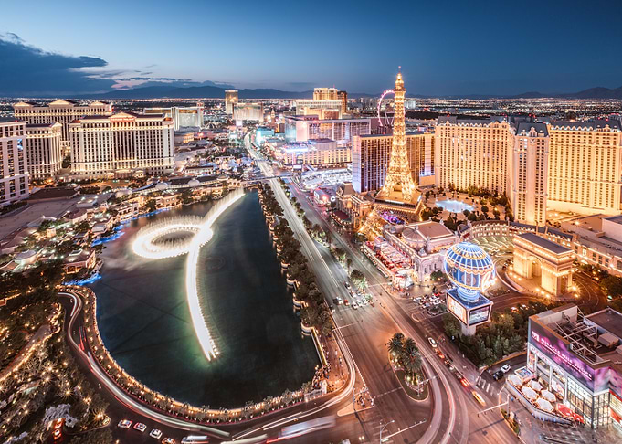 Las Vegas Skyline at Night