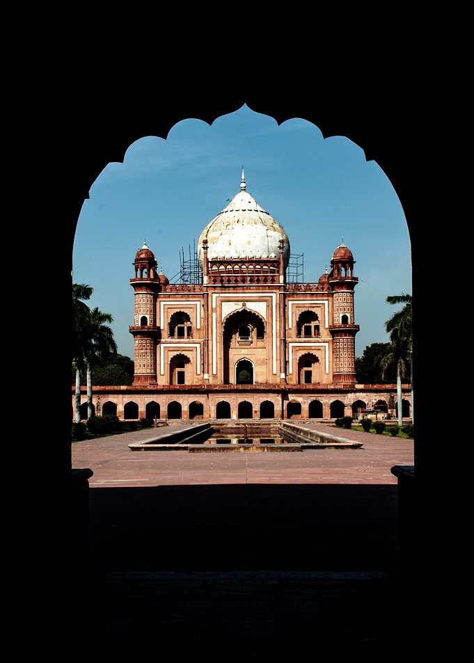 Tomb Through Archway