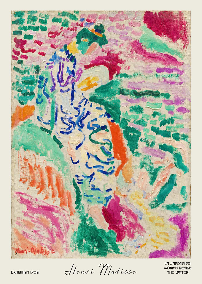 Henri Matisse Flowers Organic Abstract
