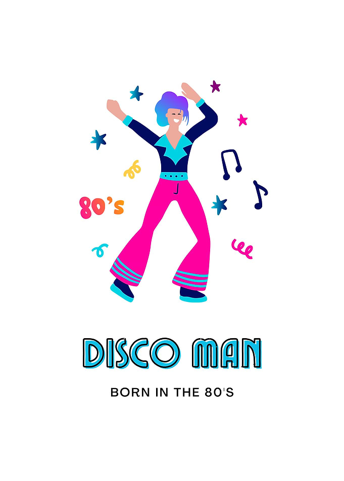 Disco Man 80s