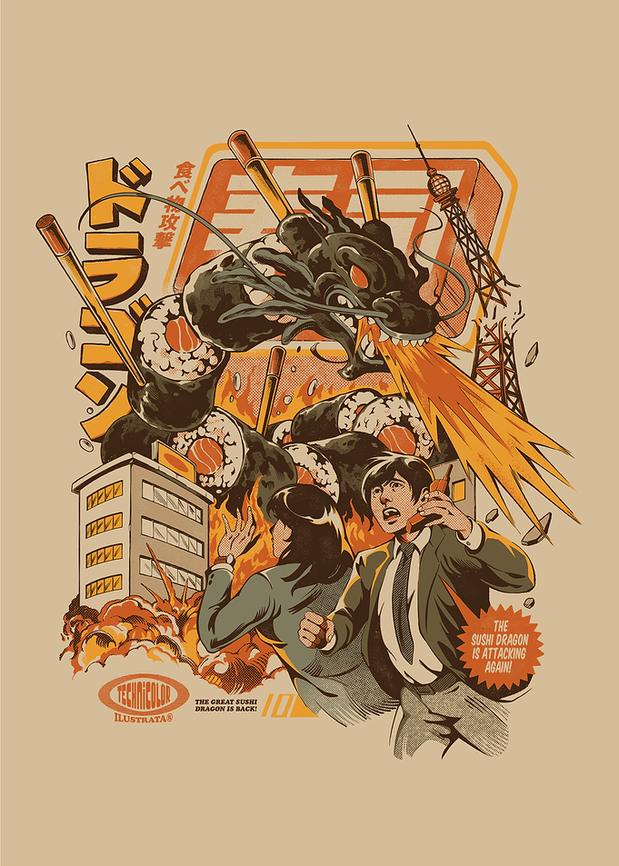 Sushi Dragon Attack