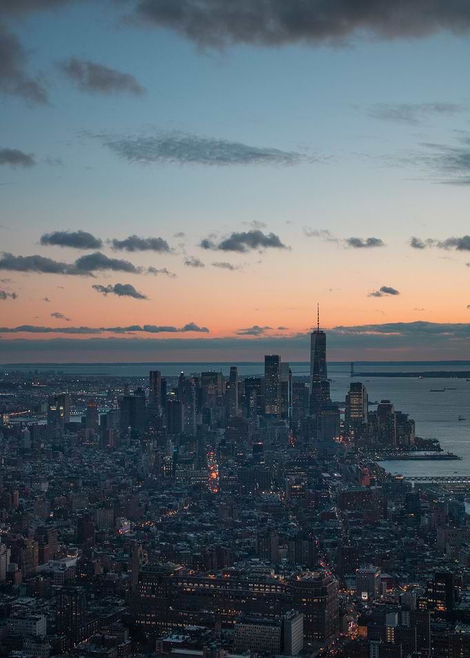 NYC Skyline Sunset