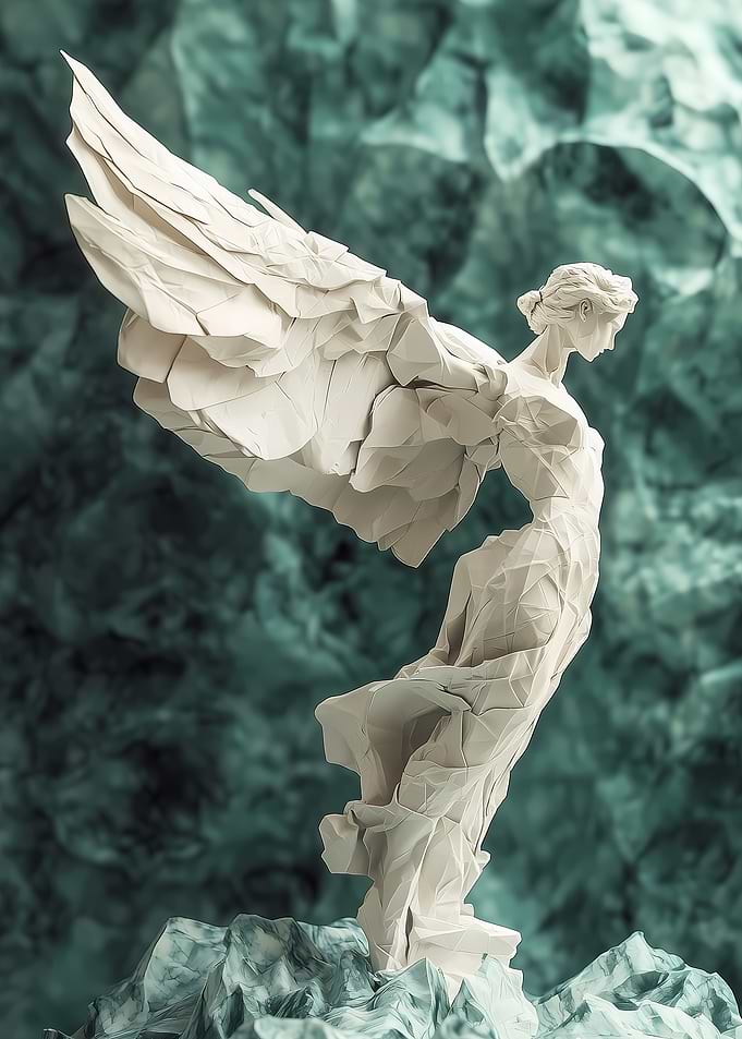Victory Goddess Sculpture