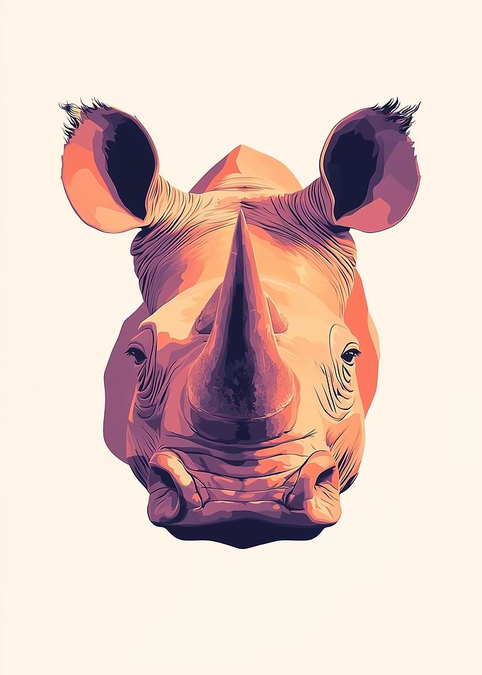 Rhino Portrait