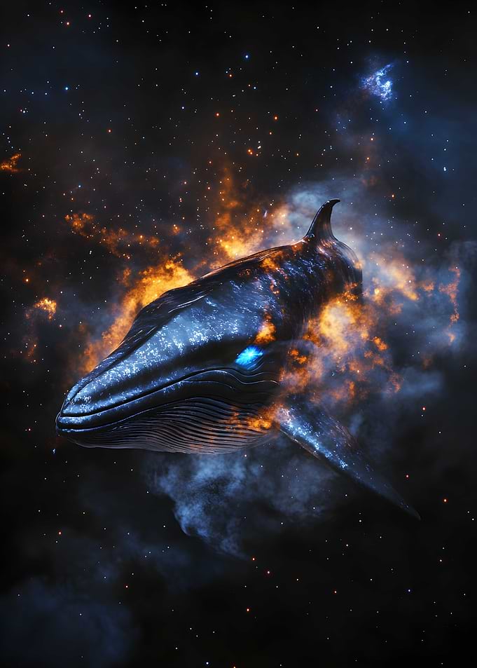 Whale Animal Beautiful fantasy