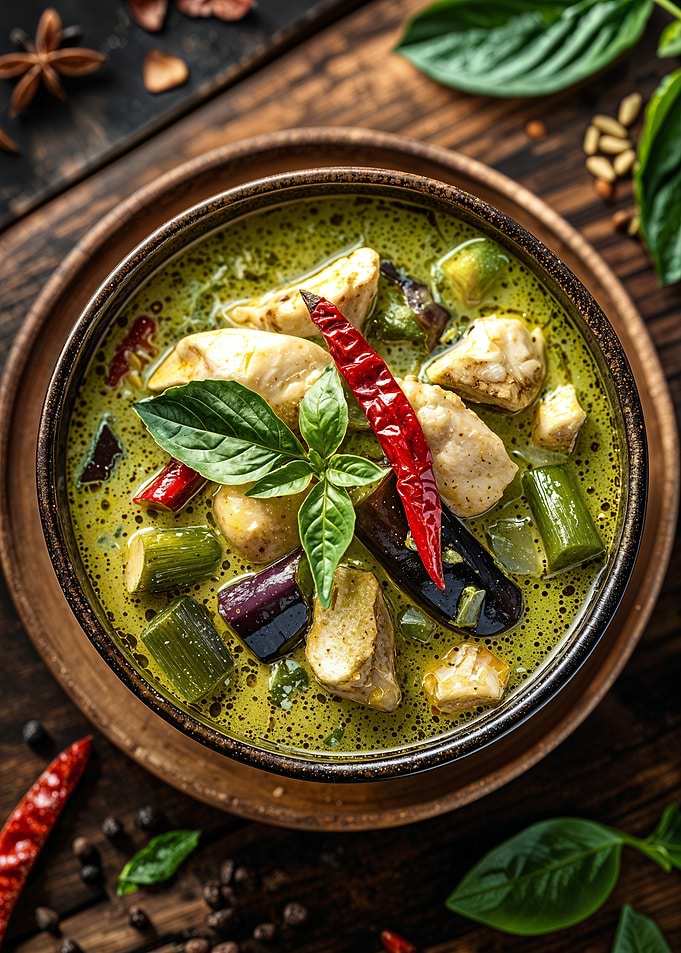 Thai Green Curry with Chicken