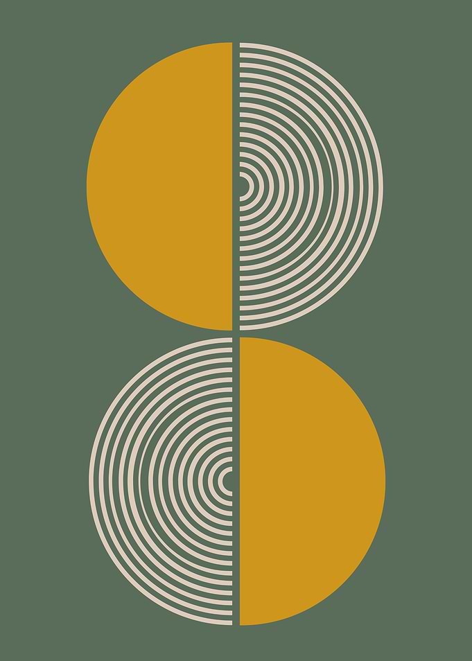 Mid-Century Modern Art Print