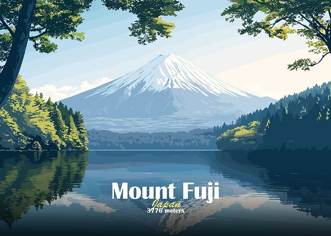 Mount Fuji Landscape