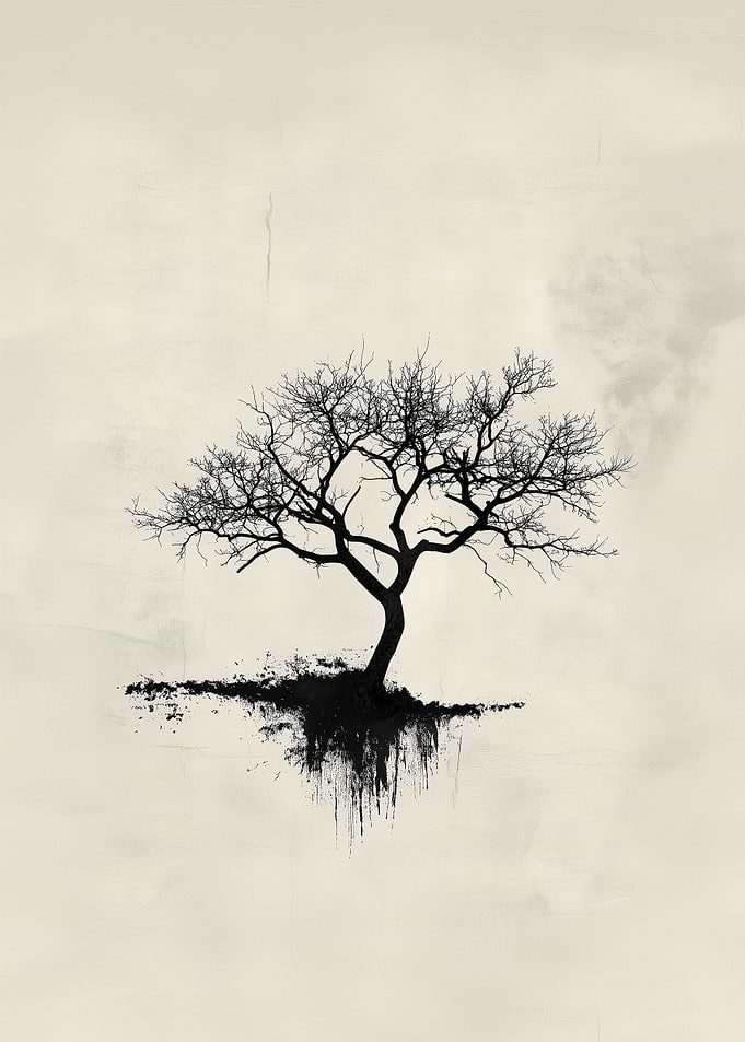 Silhouette Tree