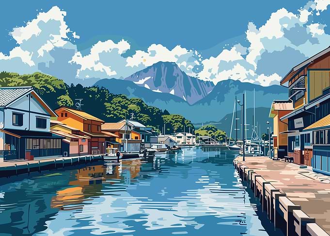 Japanese Harbor Village