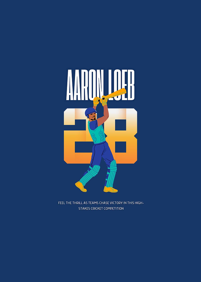 Cricket Player Poster