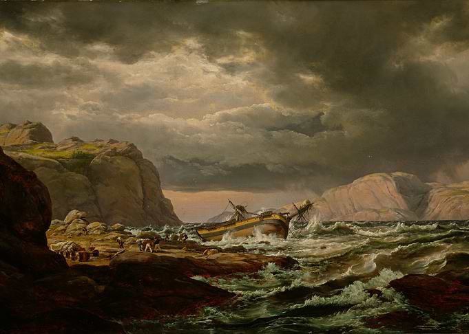 Shipwreck on the Coast of Norway (1832)