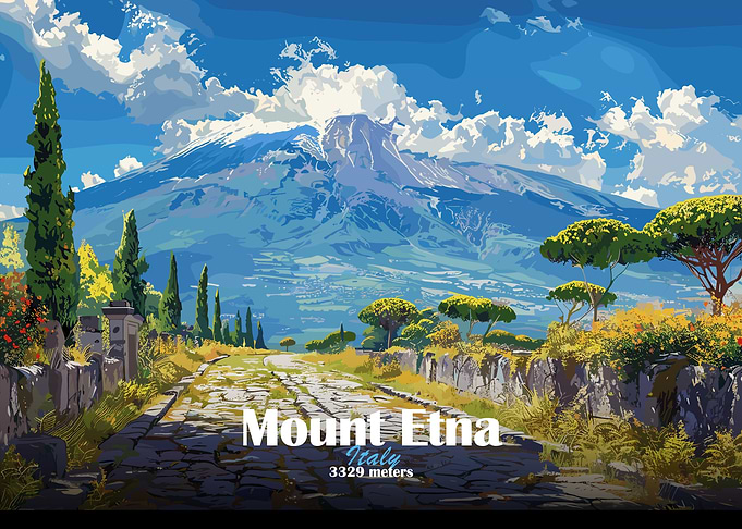 Mount Etna Landscape