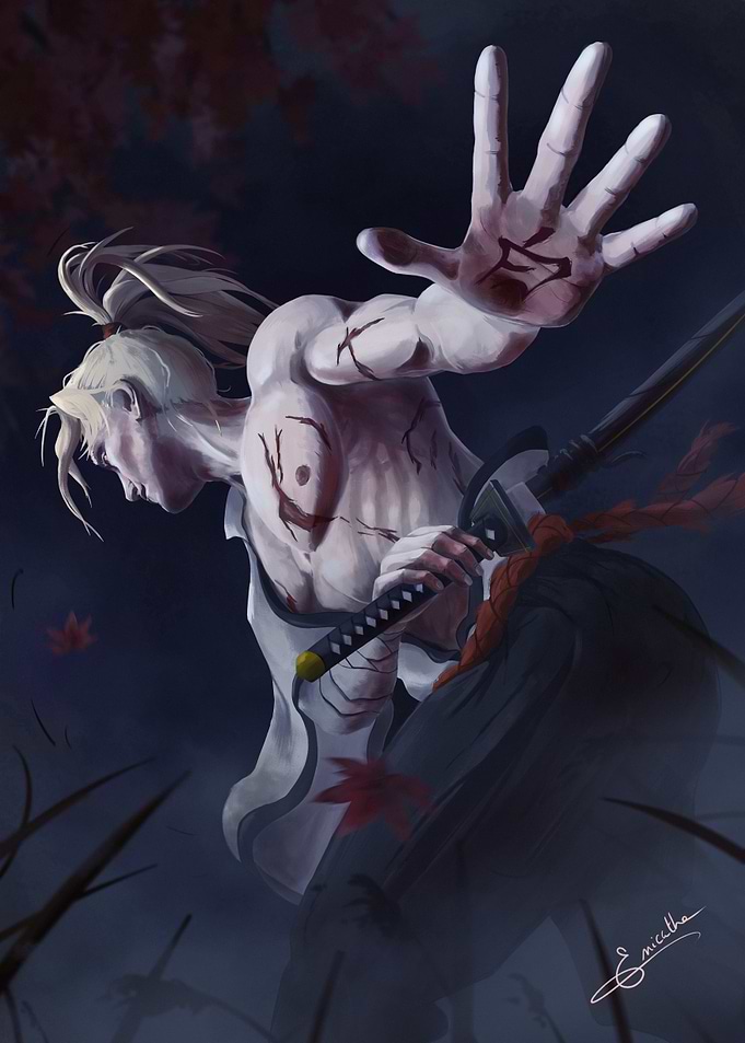 Shiro, the white Samurai