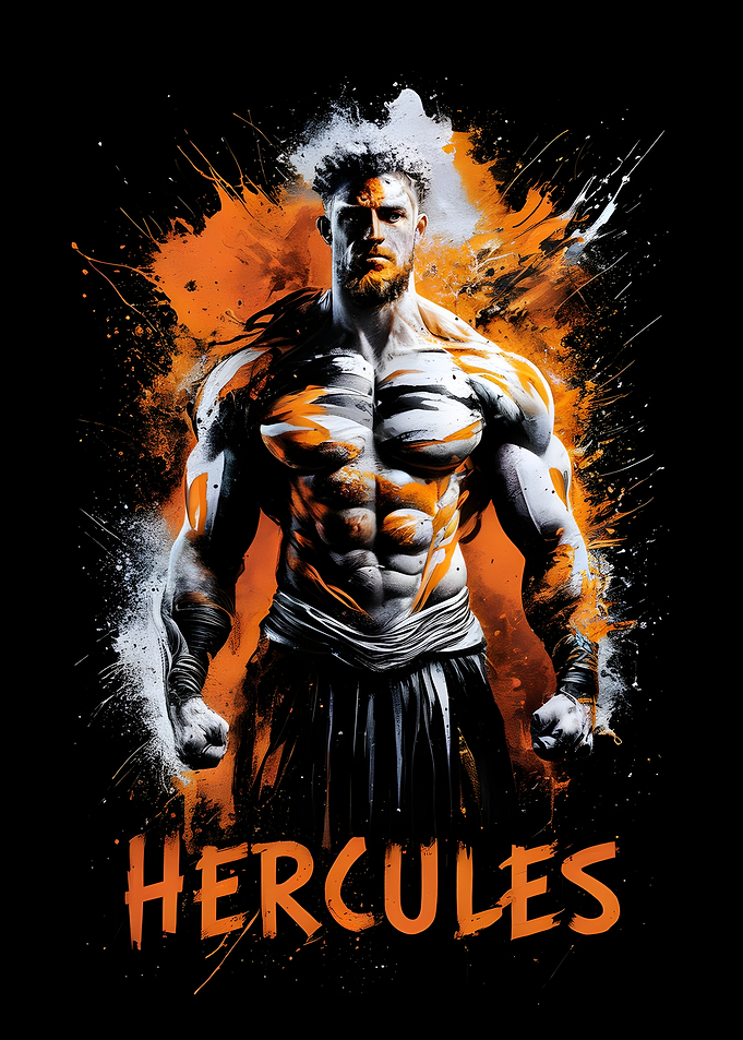 Hercules Digital Art Greek Mythology