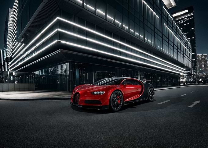Red Bugatti Chiron