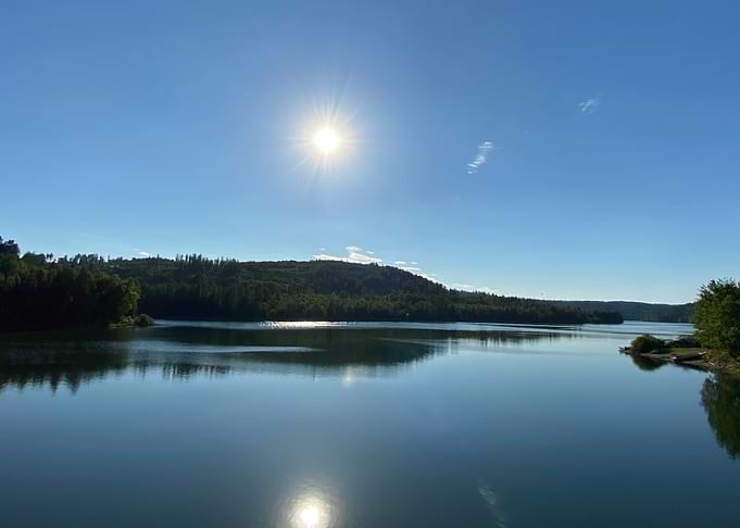 Dam reservoir