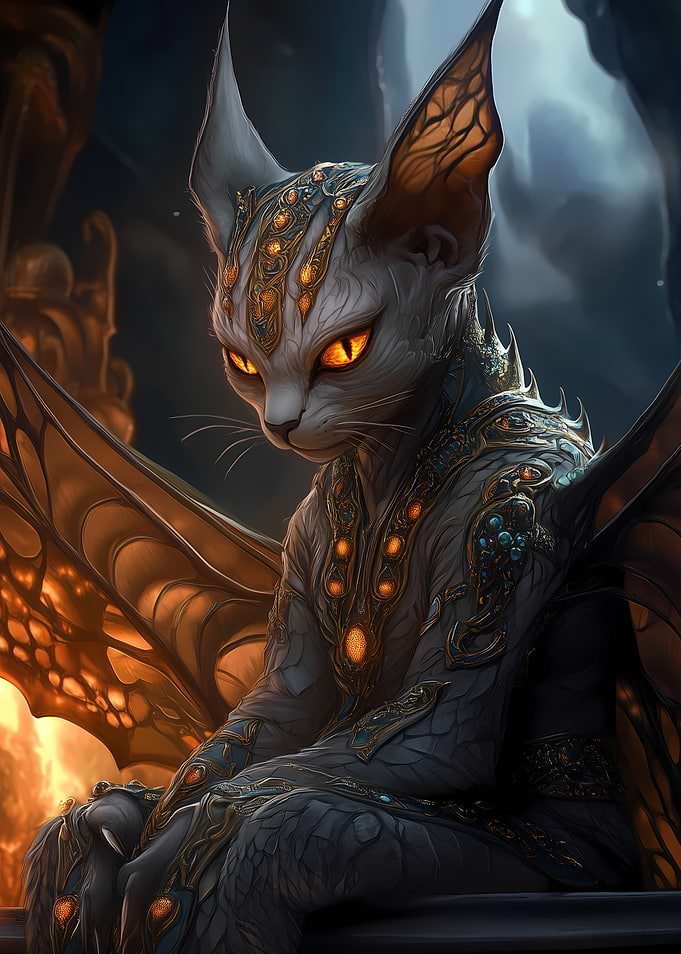Feline Fantasy Creature