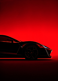 Black Sports Car Silhouette