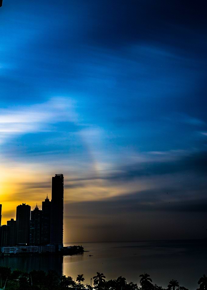 City Skyline Sunset