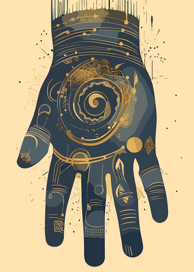 Cosmic Hand