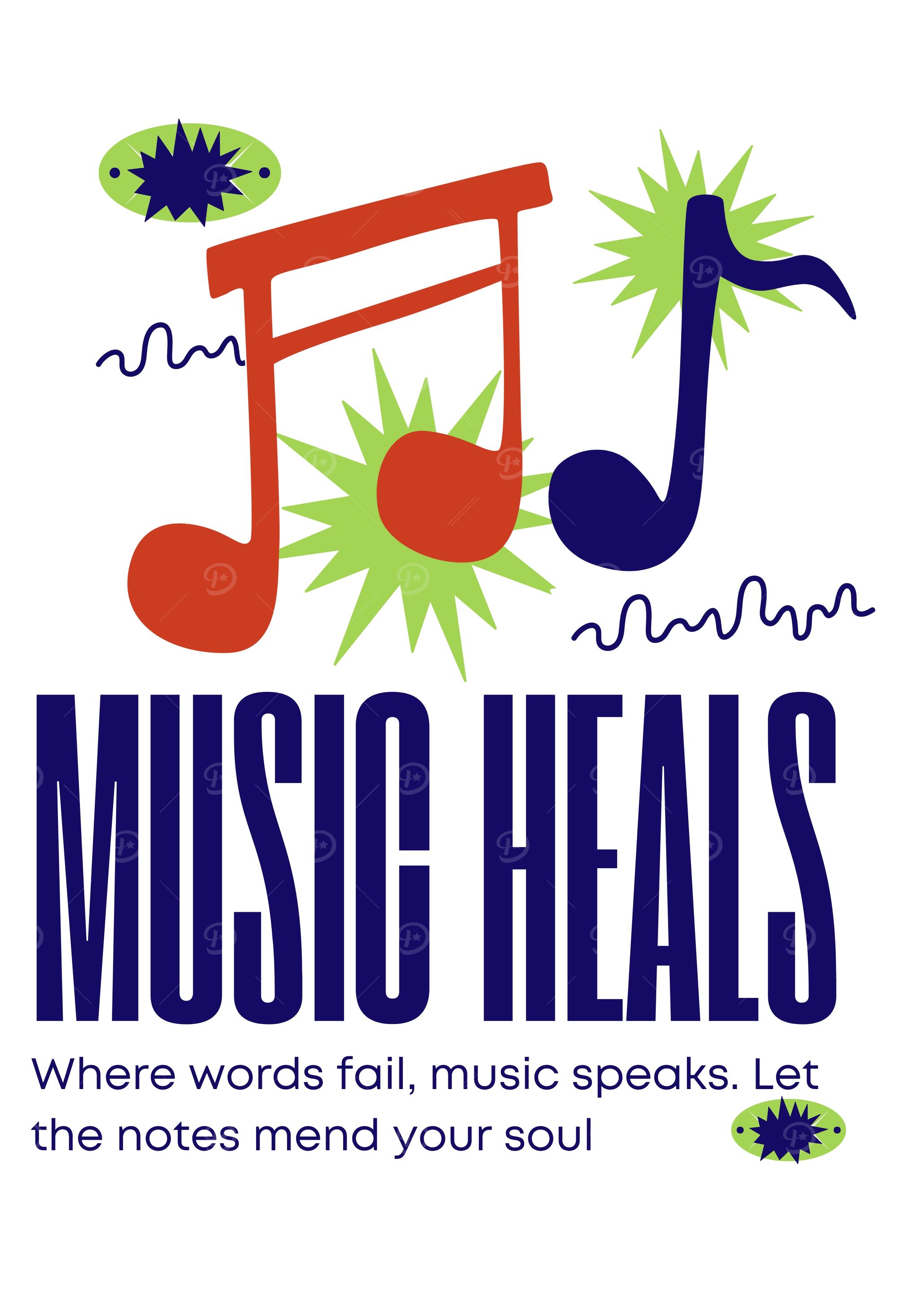 Music Heals Poster