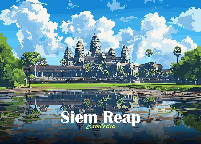 Angkor Wat Temple, Siem Reap