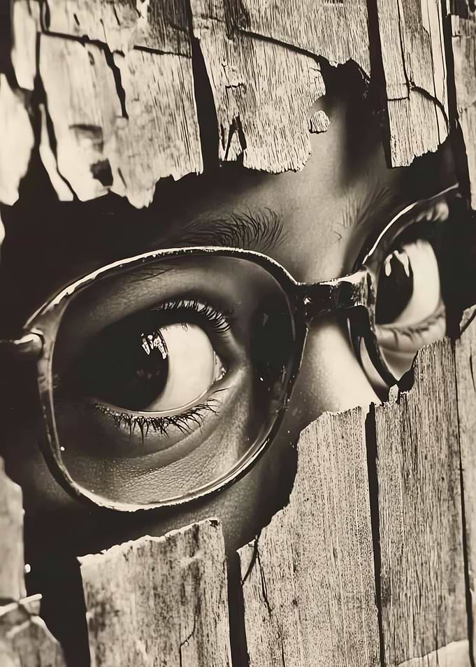 Eye Through Wood