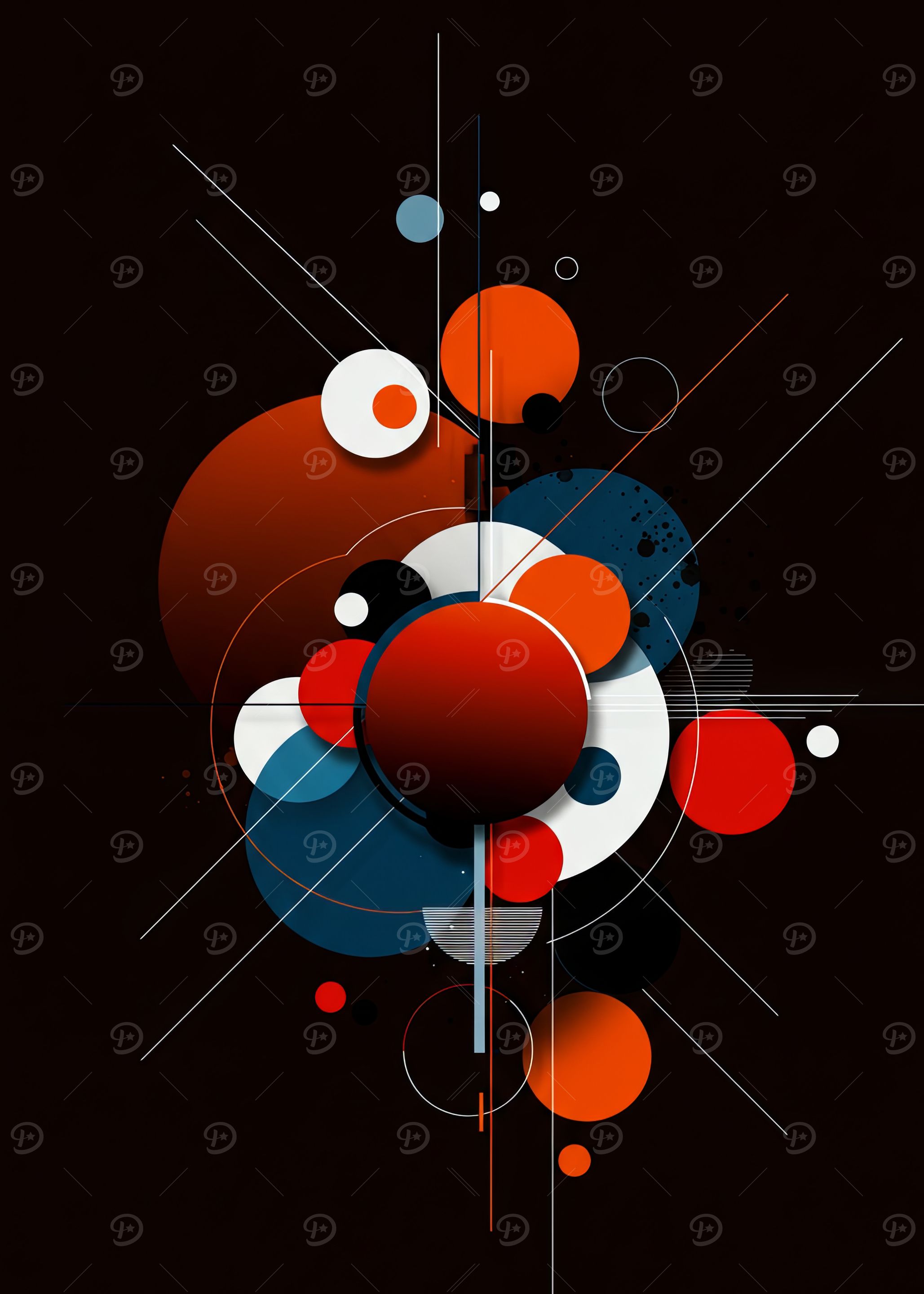 Abstract Geometric Art