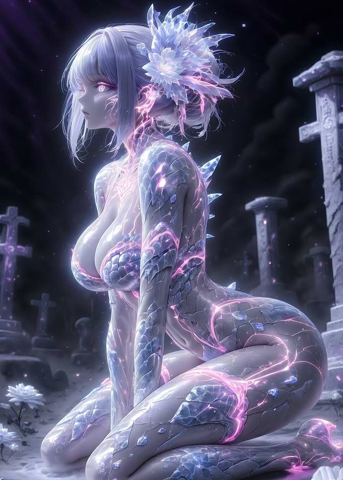 Crystal Anime Woman