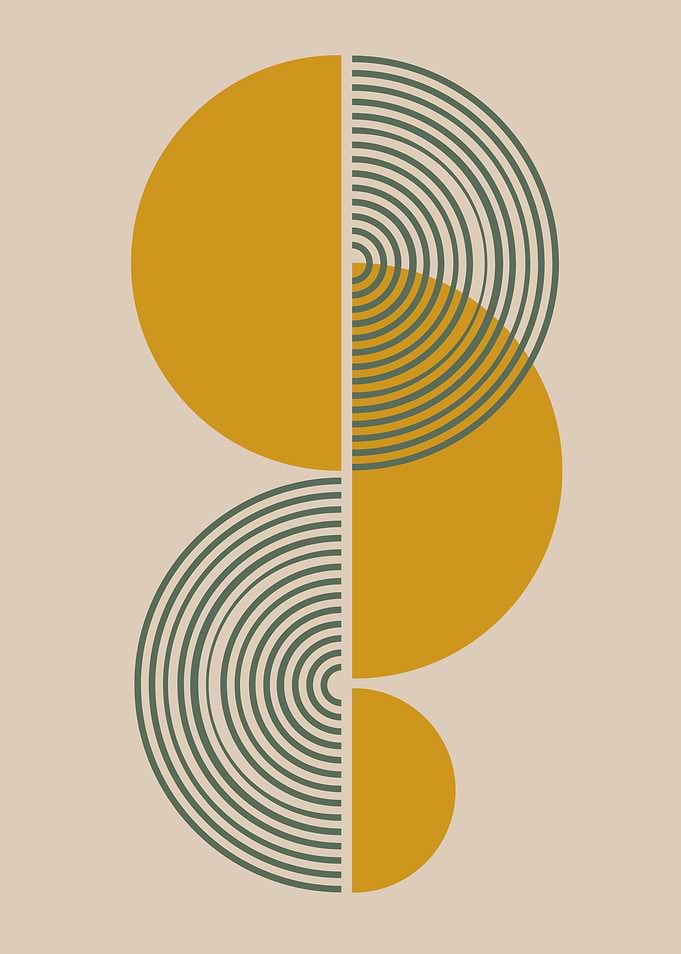 Abstract Geometric Art