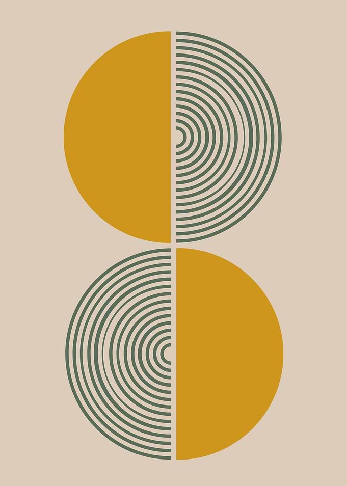 Mid-Century Modern Art Print